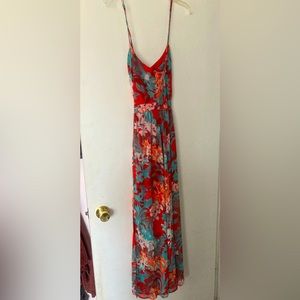 Cute floral maxi dress